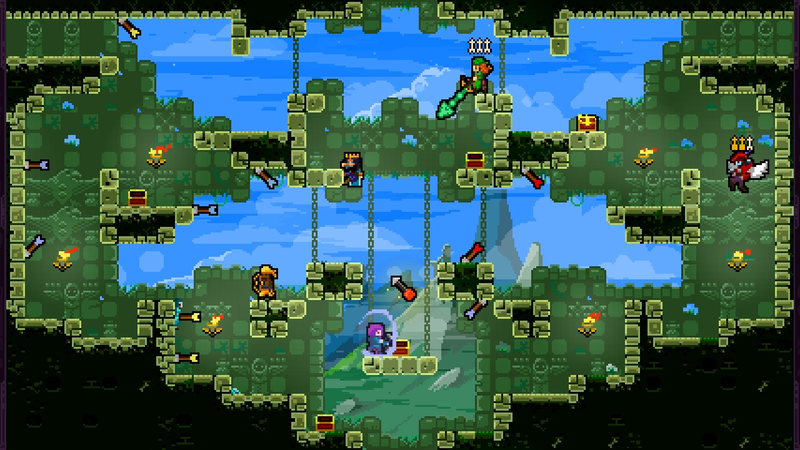 The Switch port includes wide-screen levels for six-player matches.